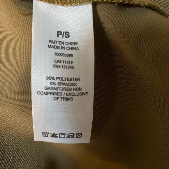 Dynamite - Dressy Brown Tie Shorts - Picture 5 of 6